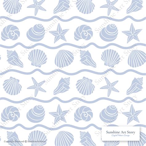 Image result for Simple Sea Shell Pattern