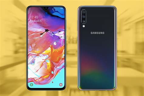 Toradh íomhá ar Samung Galaxy A70