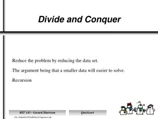 Image result for Divide and Conquer Algorithm Images for Ppt Presentation