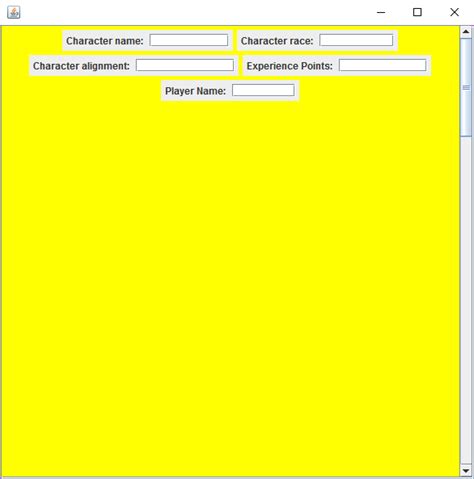 Image result for Java Grid Layout Examples