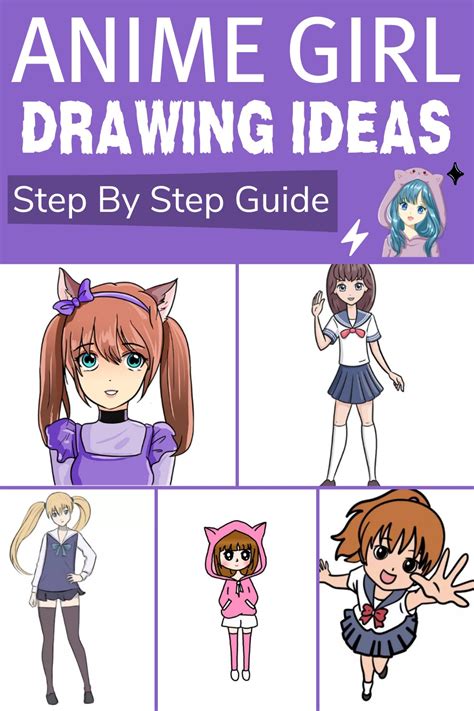 Anime Girl Drawing Tutorial に対する画像結果