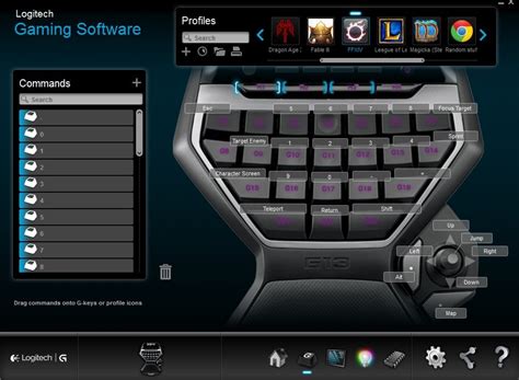 Afbeeldingsresultaten voor G13 Key Layout