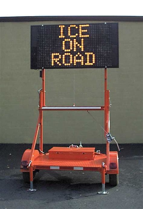 Image result for Mounted Changeable Message Sign