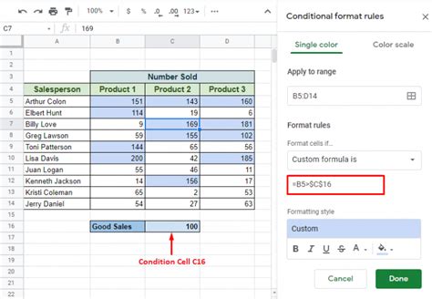Conditional Function Formula in Google Doc に対する画像結果