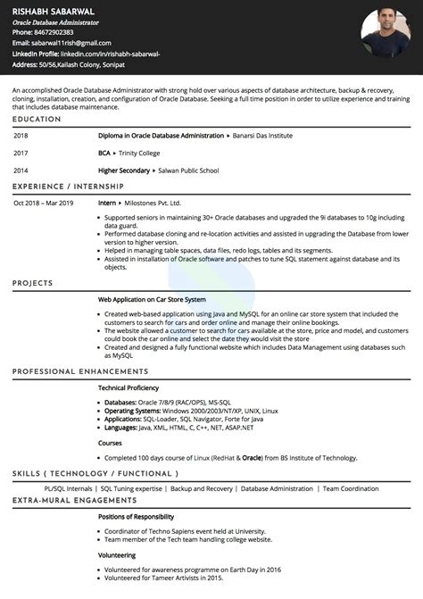 Image result for Linux Resume Sample