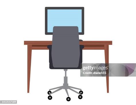 Image result for Computer Desk Drawing with Cabnet