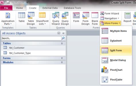 Afbeeldingsresultaten voor MS Access Split Form in Tamil
