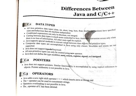 Difference Between Java and C Programming に対する画像結果