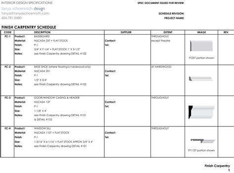 Image result for Example of Specifications