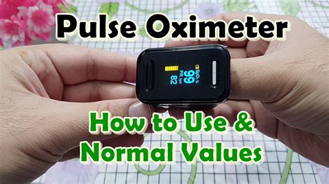 Image result for How to Read a Finger Oximeter