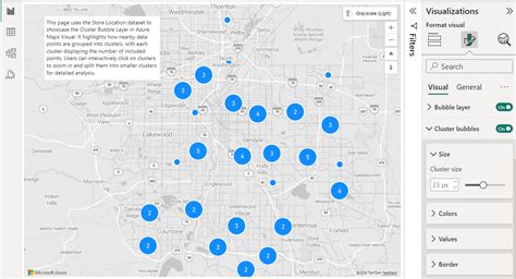 Image result for Power BI Layered Map Visual