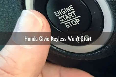 Image result for Honda Push Button Start Issues