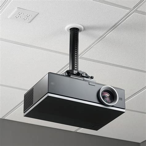 Image result for Ceiling Mounted Projector Side View