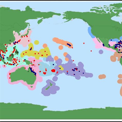 Coral Reef Distribution Map に対する画像結果