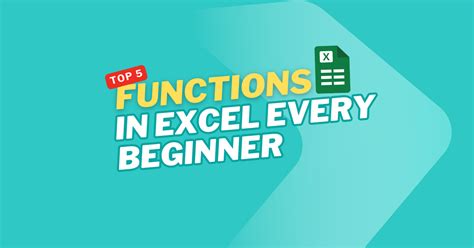 Image result for Beginner Excel Functions