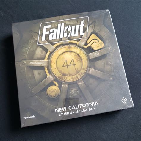 Toradh íomhá ar Fallout the Board Game New California