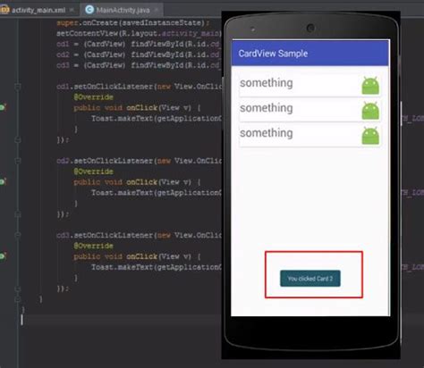 CardView Android に対する画像結果