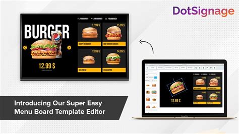 Image result for Free Digital Menu Templates