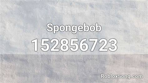 Image result for ID Code for Spogebob Roblox