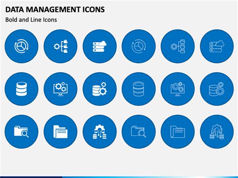 Toradh íomhá ar Database Icons for PowerPoint
