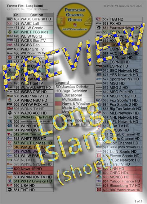 Verizon FiOS Channel Guide. Printable に対する画像結果
