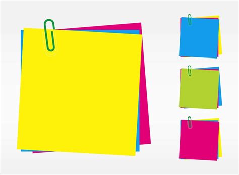 Image result for Post It Note Clip Art Free