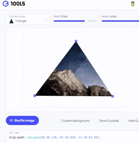 Image result for Shape Generator CSS