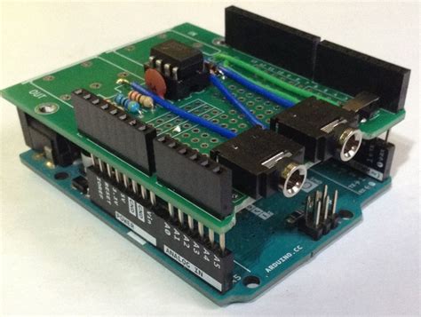 Image result for Arduino MIDI/USB Shield