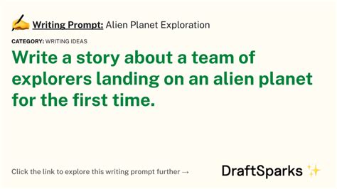 Toradh íomhá ar Alien Writing Prompts