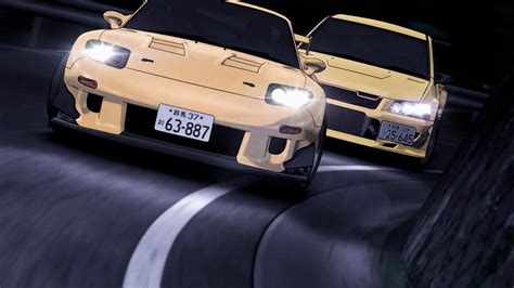 Image result for Initial D Green Rx7