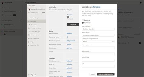 Image result for Account Setup Designs