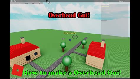 Image result for Overhead GUI Roblox Studio