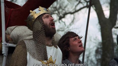 Monty Python and The Holy Grail - French Taunting Scene (With Captions ...