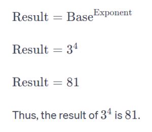 Image result for Exponent Calculation