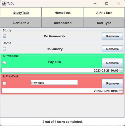 To Do List App in Java に対する画像結果