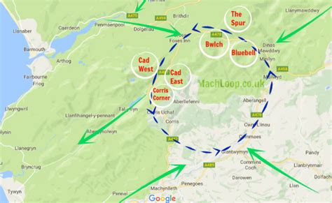 Image result for Mach Loop Route Map