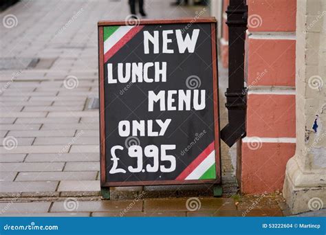 Image result for Outside Menu Sign
