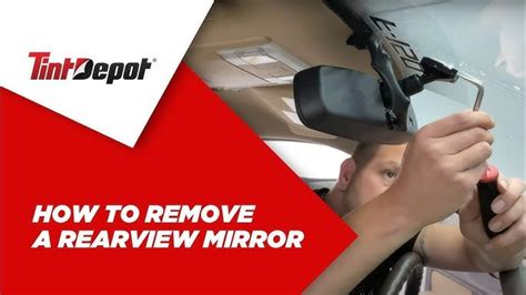 Image result for Remove Rear View Mirror From Windshield
