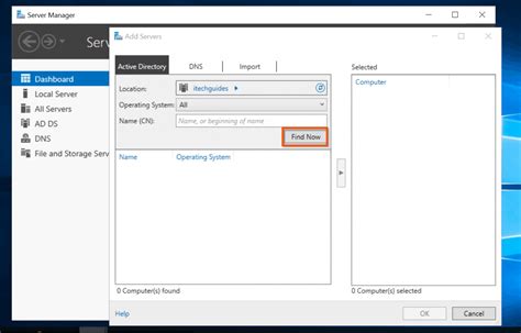 Image result for Server Manager Configuration Options