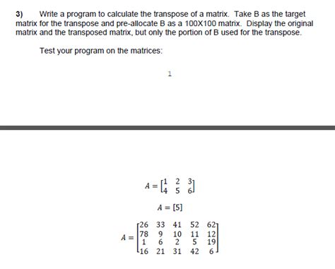 Image result for Write a Program to Display Transpose of a Matrix