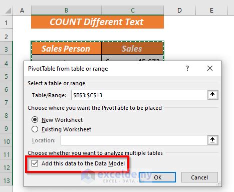 Image result for How to Count Different Values in Excel