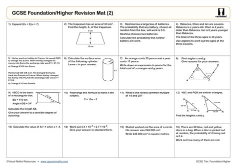 Image result for Math Practice Worksheets GCSE