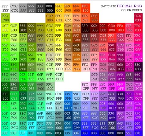 Html Color Codes に対する画像結果