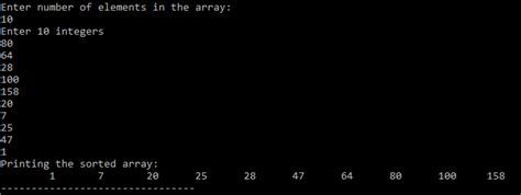 Image result for Merge Sort Program Code in C