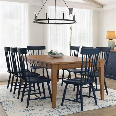 Afbeeldingsresultaten voor Rectangular Natural Light Wood Dining Room Table