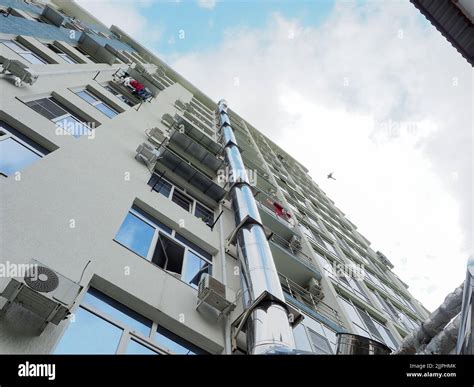 Image result for Wall Pipe High-Rise Building