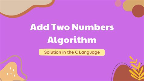 Toradh íomhá ar How to Solve the Sum of Two Numbers in Algorithm