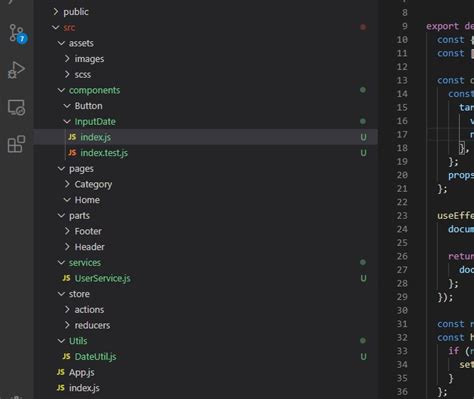 Afbeeldingsresultaten voor Standard File Structure for React Projects