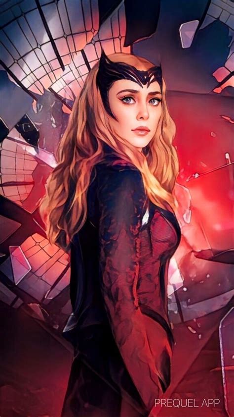 Image result for Scarlet Witch Animated
