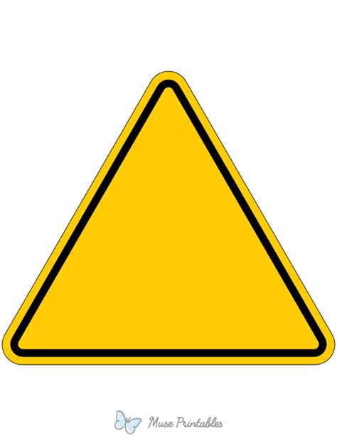 Image result for Plain Ornage Triangle Sign